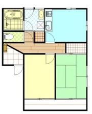 ムトウハイツの間取り画像