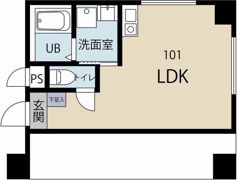 レガーロ石川町の間取り画像