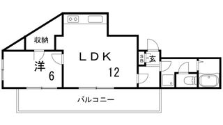 SANKOラフィーネ三宮の間取り画像