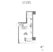 コスモグラシア清澄白河の間取り画像