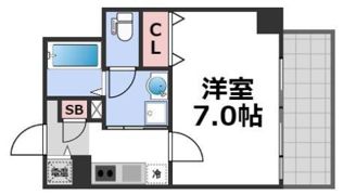 PARK HILLS 玉造 agerateの間取り画像