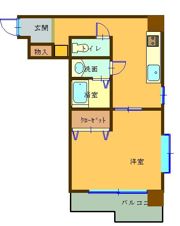 アルテッツァ紺屋町の間取り画像