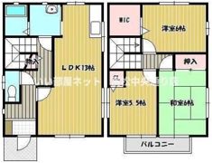 宮武戸建3号の間取り画像