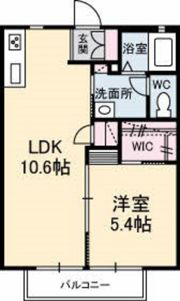 ミラベル大町東の間取り画像