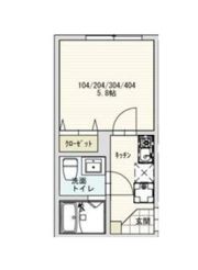 エスコート松戸新田の間取り画像