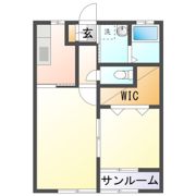 ロータス B棟の間取り画像