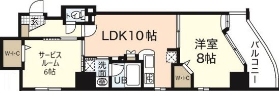 ヴィラ博丈の間取り画像