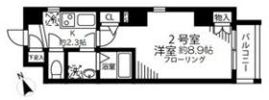 MAISON ASAKUSA G2の間取り画像