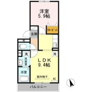 エスポワール新広の間取り画像