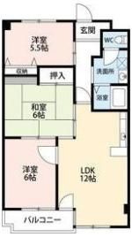 ダイヤモンド寿泉の間取り画像