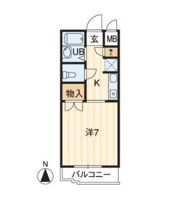 アルファ西古松の間取り画像
