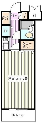ピュアシティ横浜Ⅲの間取り画像