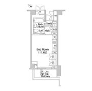 Brillia代官山プレステージの間取り画像