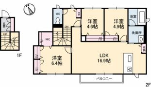カーサ ルピナスの間取り画像
