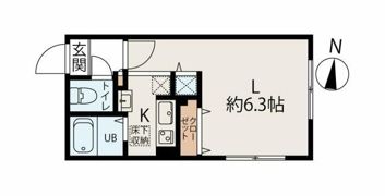 MODULOR氷川台の間取り画像