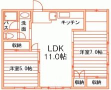 Tsushima higashi Apartmentの間取り画像