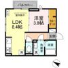 ロイヤルステージ西持田町B棟の間取り画像