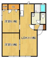 ディアス大原の間取り画像
