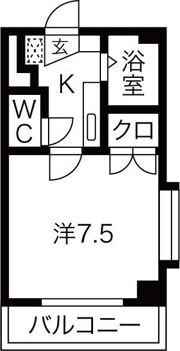 シティライフ本山の間取り画像