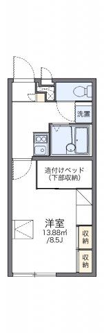 レオパレスグレイスの間取り画像