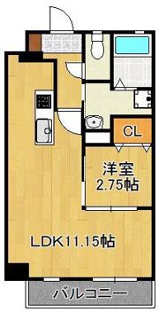 Studie TOBIHATAの間取り画像