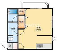 中尾ビルⅡの間取り画像