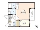 セブンプロート江波西の間取り画像