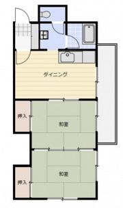メゾン山内の間取り画像