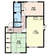 ディアスとなみⅡの間取り画像