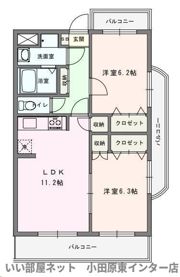 トヨカワマンションの間取り画像