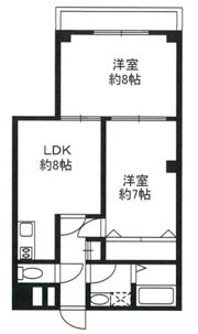 グレースコート洛の間取り画像