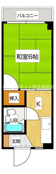 末広ハイツの間取り画像