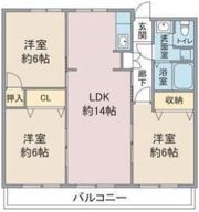 エラン平針の間取り画像