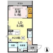 (仮)D-ROOM宮城野区小田原2丁目Aの間取り画像