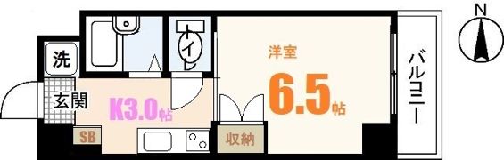 エスポワールムラタの間取り画像
