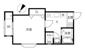 エーブル館Ⅱの間取り画像