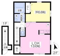 アムール広の間取り画像