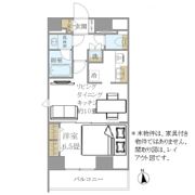 PREMIUM CUBE 上野の間取り画像