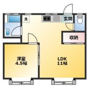 池田コーポの間取り画像