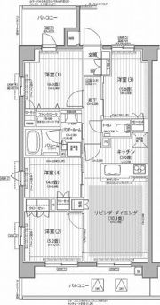 Nステージ東小金井の間取り画像