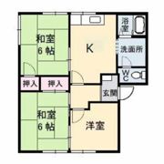 フレグランス佐々木 D棟の間取り画像