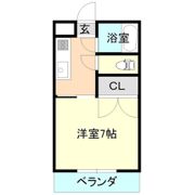エザンス竹園の間取り画像