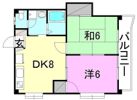 フォルム山越の間取り画像