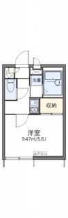 レオパレスピアーチェの間取り画像