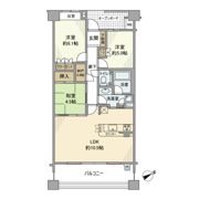 プラウド調布柴崎の間取り画像