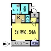 Hillside山の神の間取り画像