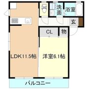 サンモールCの間取り画像