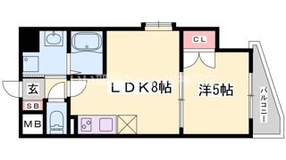ラフィーノ山手の間取り画像