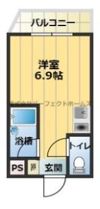 サンライズ枚方の間取り画像