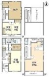 名古屋市昭和区天神町2丁目戸建の間取り画像